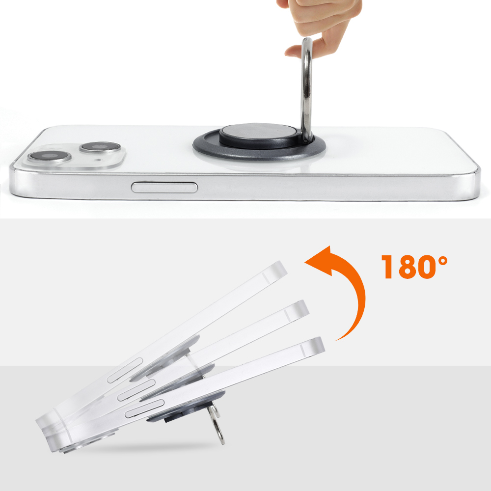 360度回転式フィンガーリング型スマホホルダー スタンドグリ - Magazine File Holder のレビューと価格