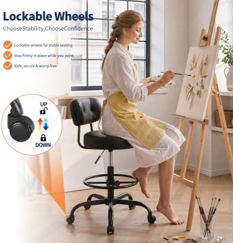 製図椅子 幅17.32インチのシートと厚さ3.94インチのク - Office Footrest Cushion のレビューと価格