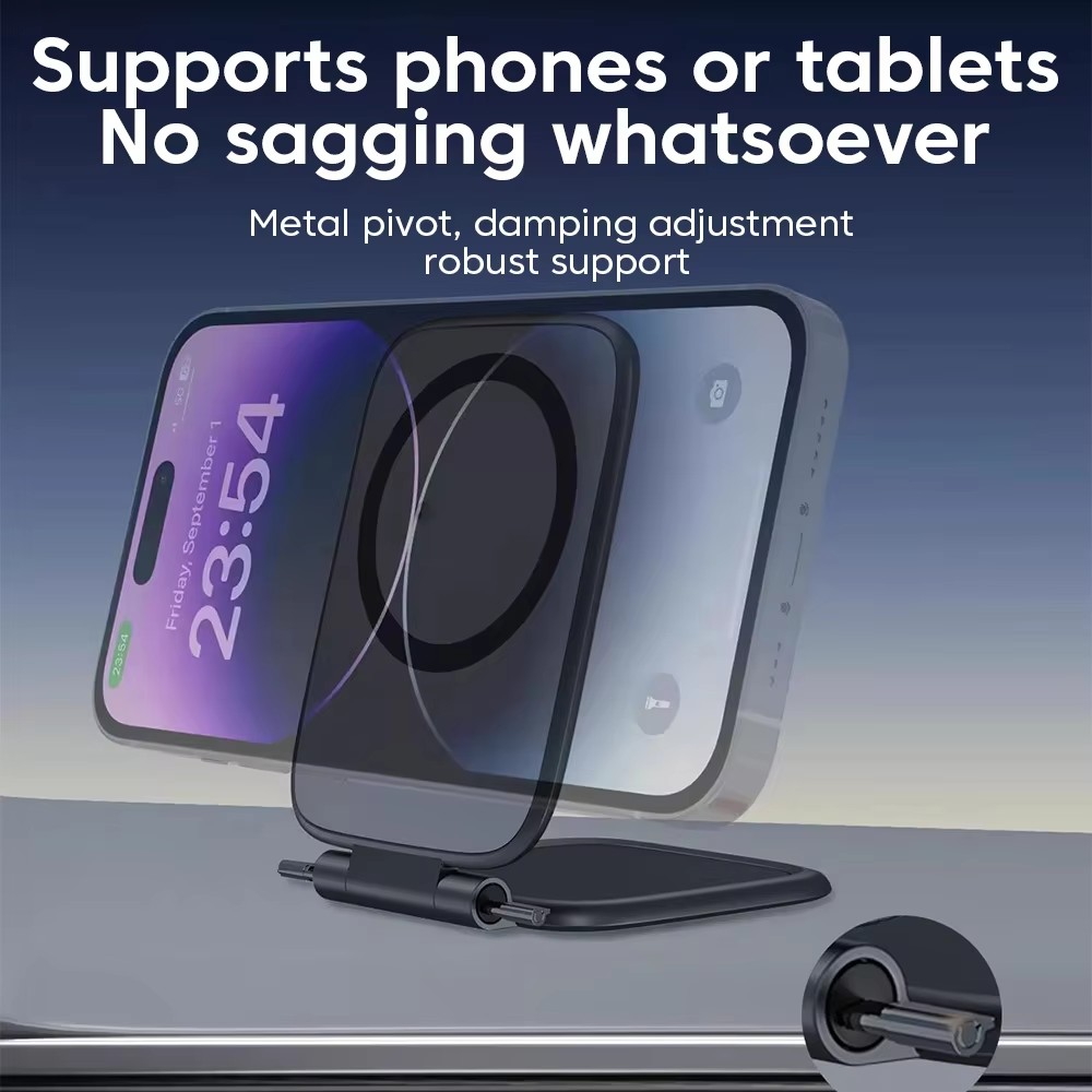 磁気式スマホスタンド 車載ホルダー 超薄型 折りたたみ式 強 - Magazine File Holder のレビューと価格