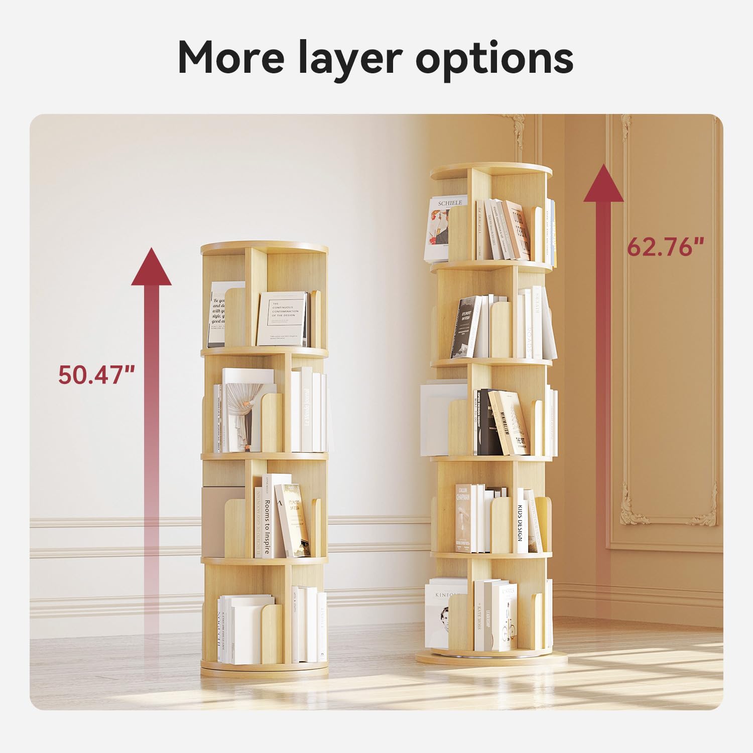ベビーキャビネット 5段 高い棚 フロアスタンド型ディスプレ - Bookshelf 5 Tier のレビューと価格