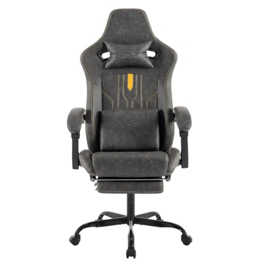 自宅のオフィスで使用できる、フットレスト付きのゲーミングチェ - Office Footrest Cushion のレビューと価格