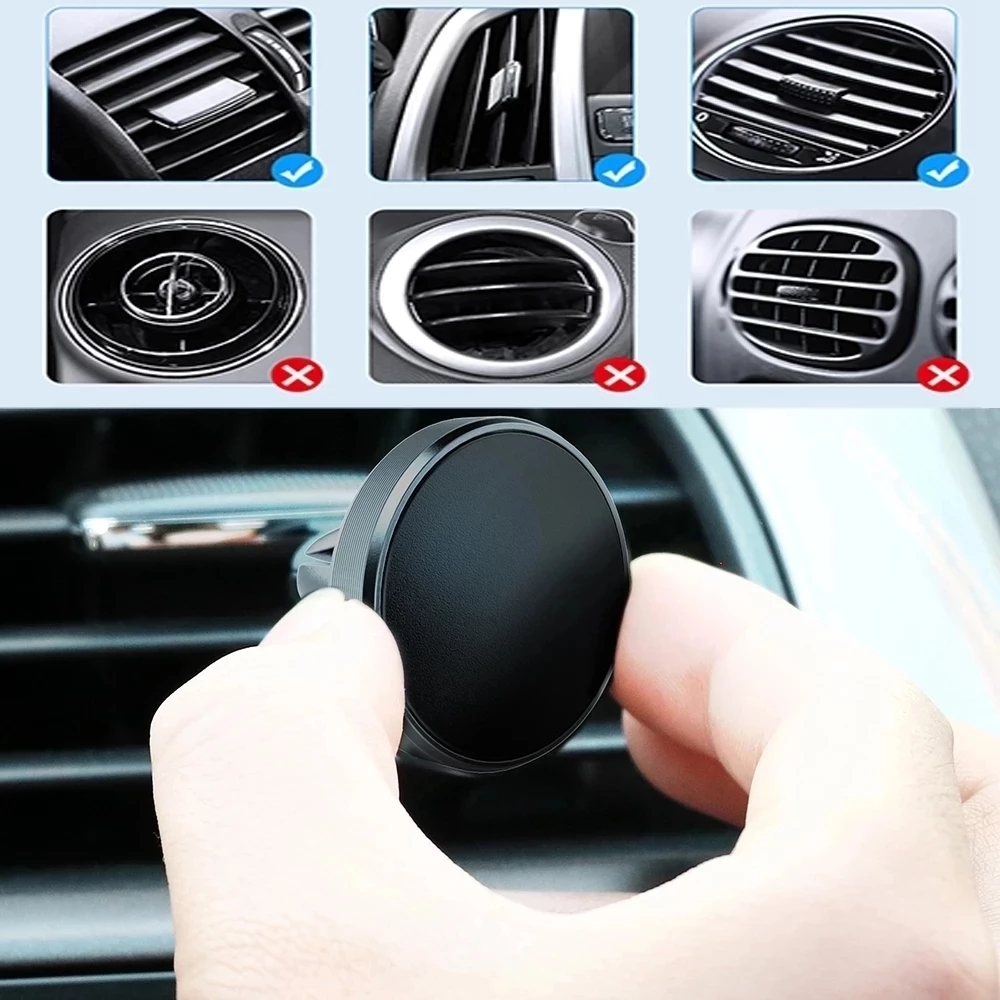 車載用マグネット式携帯電話ホルダー、iPhone 14、13 - Magazine File Holder のレビューと価格