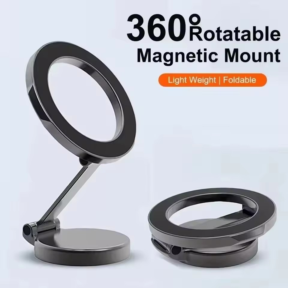 マグセーフ対応360度回転折りたたみ式マグネット式車載携帯電 - Magazine File Holder のレビューと価格