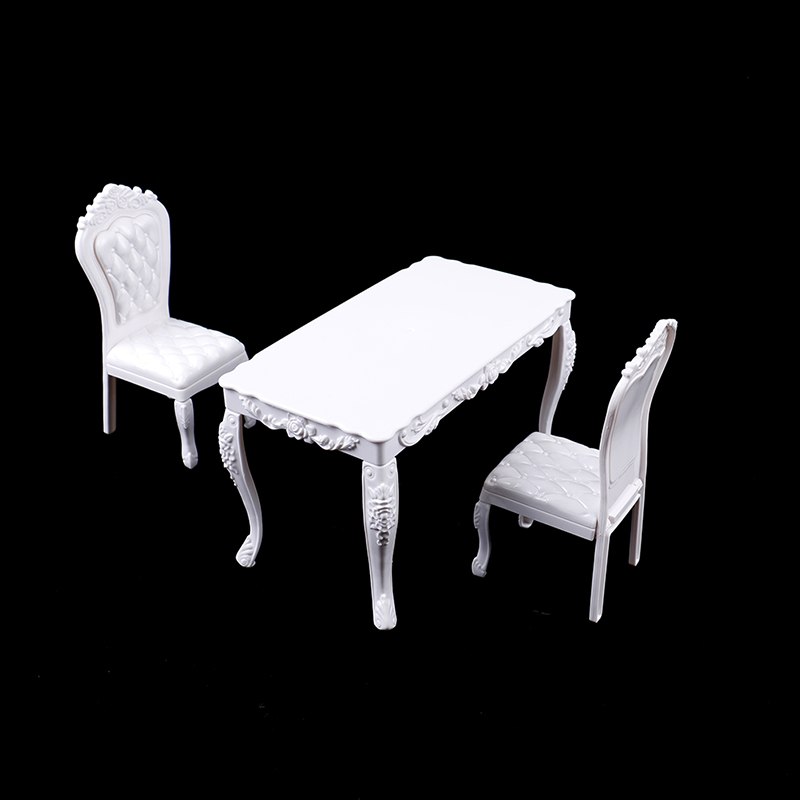 ドールハウス 1:6 キッチン家具 ダイニングテーブル 椅子 - Office Furniture Loft のレビューと価格