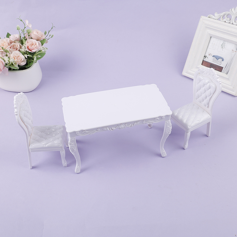ドールハウス 1:6 キッチン家具 ダイニングテーブル 椅子 - Office Furniture Loft のレビューと価格