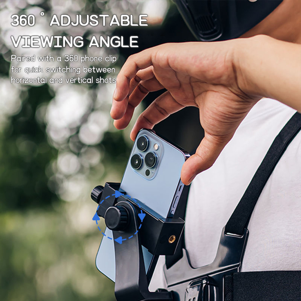 チェストマウント式スマホストラップホルダー 調節可能な伸縮性 - Magazine File Holder のレビューと価格